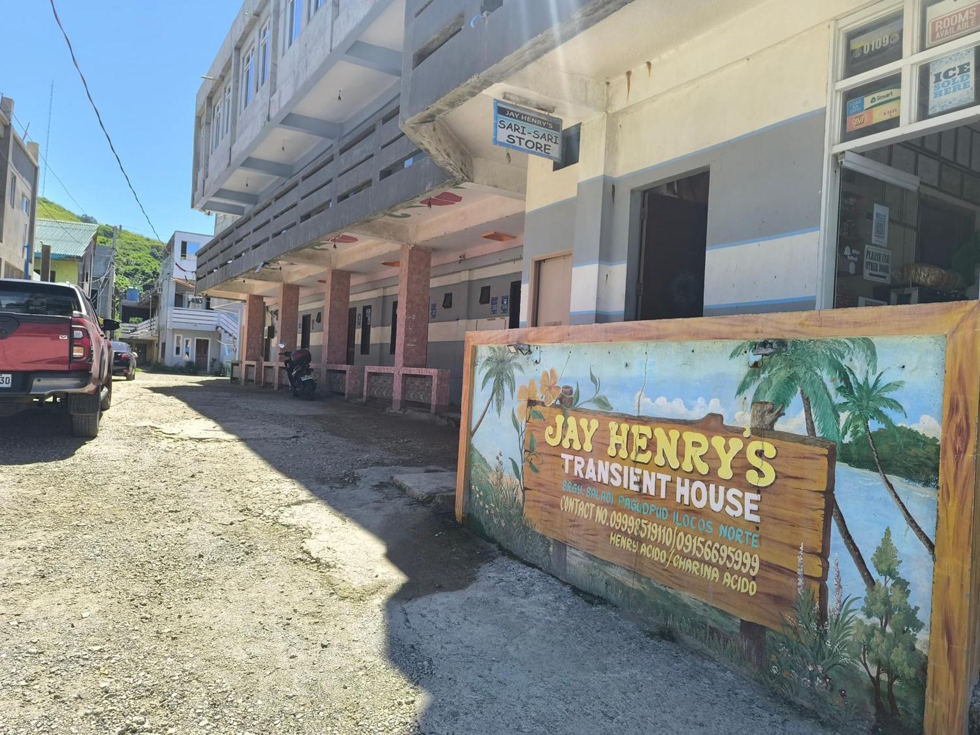 Jay Henry Transient Beach House, B Pagudpud, Blue Lagoon Beach Exterior foto
